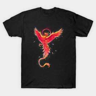 Black Space Phoenix T-Shirt